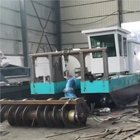 Pengerukan Penyedot Pemotong Spiral 6 8 Inci