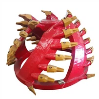 Cutter Mengemudi Bucket Wheel Perangkat Pengerukan