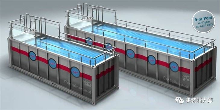 Swimming Pool Container Type